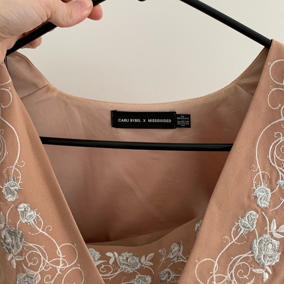 Two piece nude color pants set - Picture 4 of 7